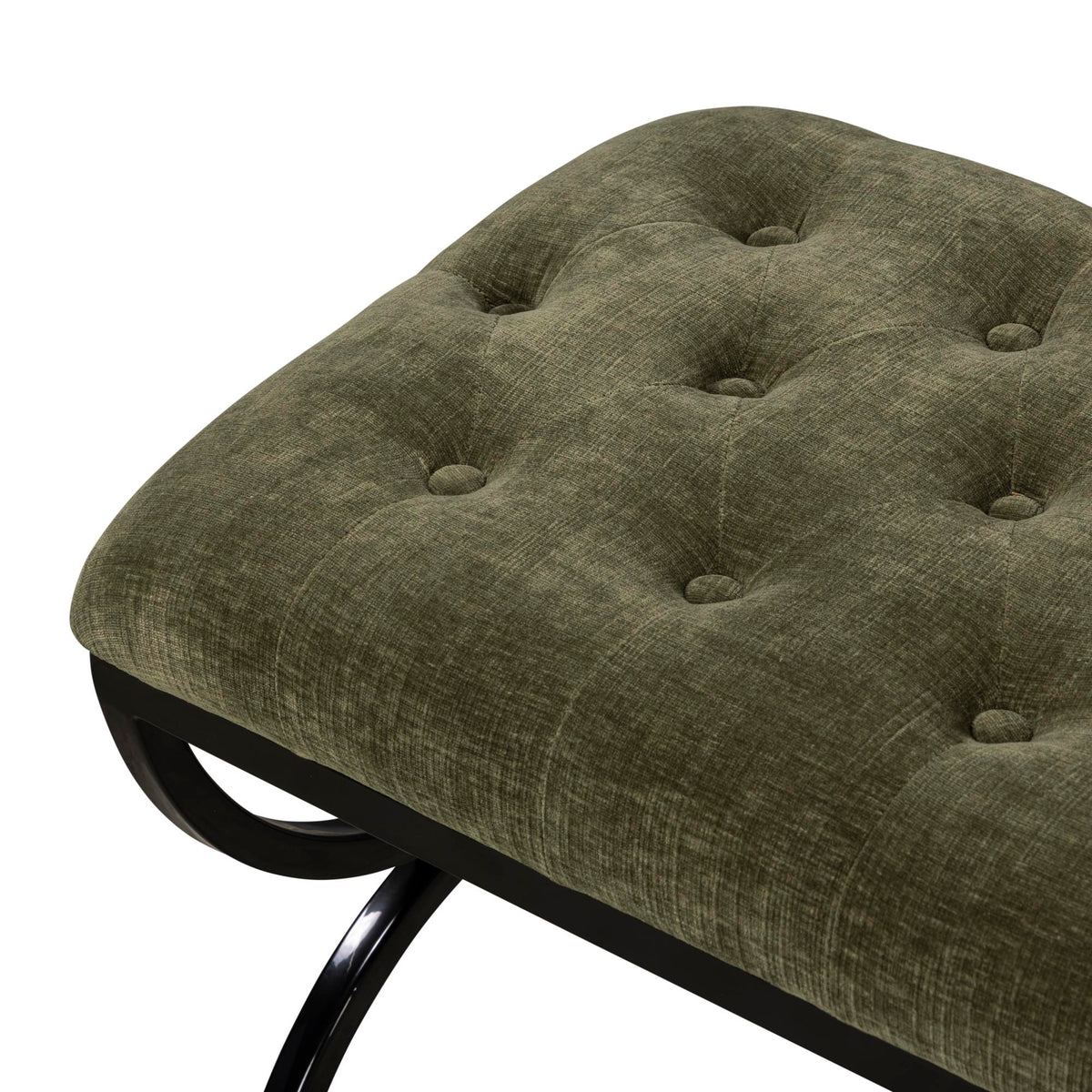 Gallery Long Bench, Jet Black