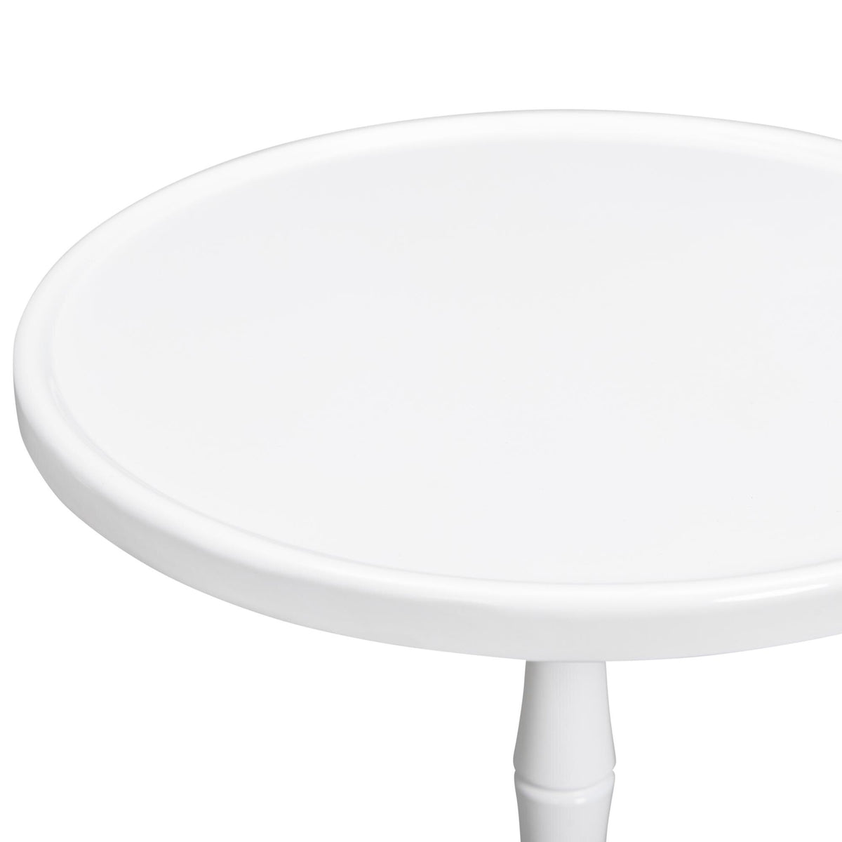 Colonnade Spot Table, Hydrangea White
