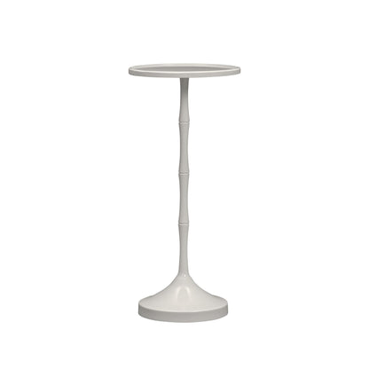 Colonnade Spot Table, Silk Linen