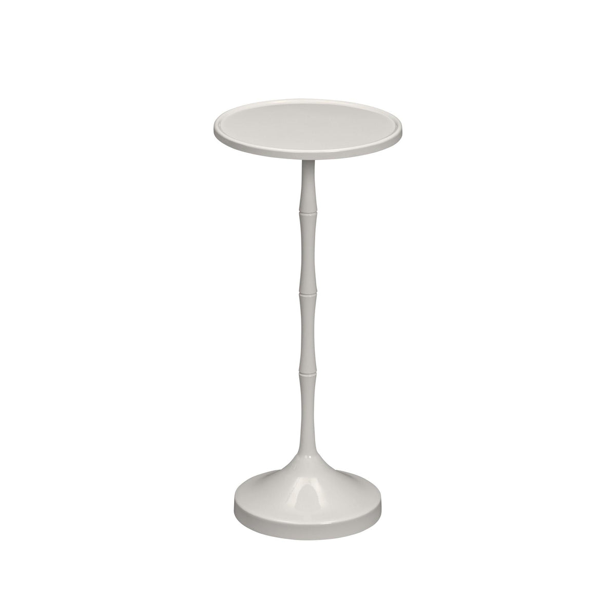 Colonnade Spot Table, Silk Linen