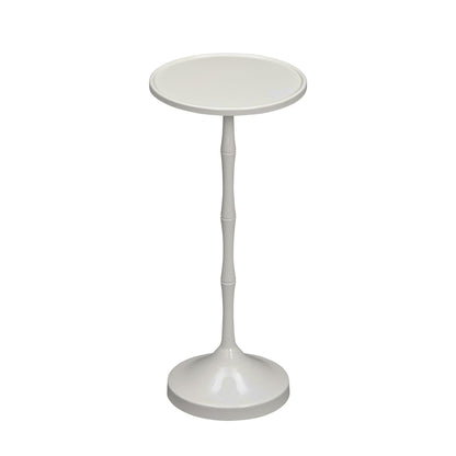 Colonnade Spot Table, Silk Linen