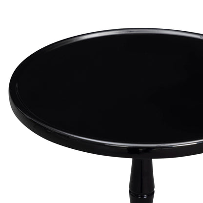 Colonnade Spot Table, Jet Black
