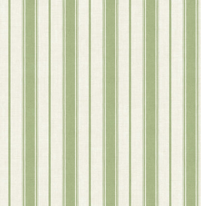French Country Eliott Linen Stripe Unpasted Wallpaper