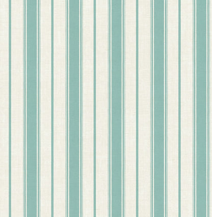 French Country Eliott Linen Stripe Unpasted Wallpaper