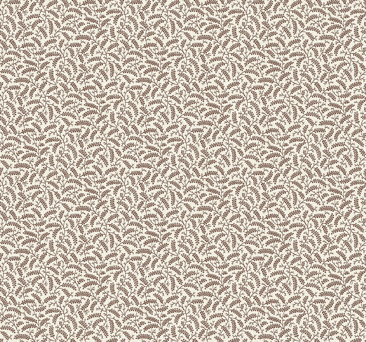 French Country Cossette Botanical Unpasted Wallpaper