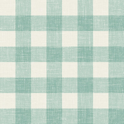 French Country Bebe Gingham Unpasted Wallpaper