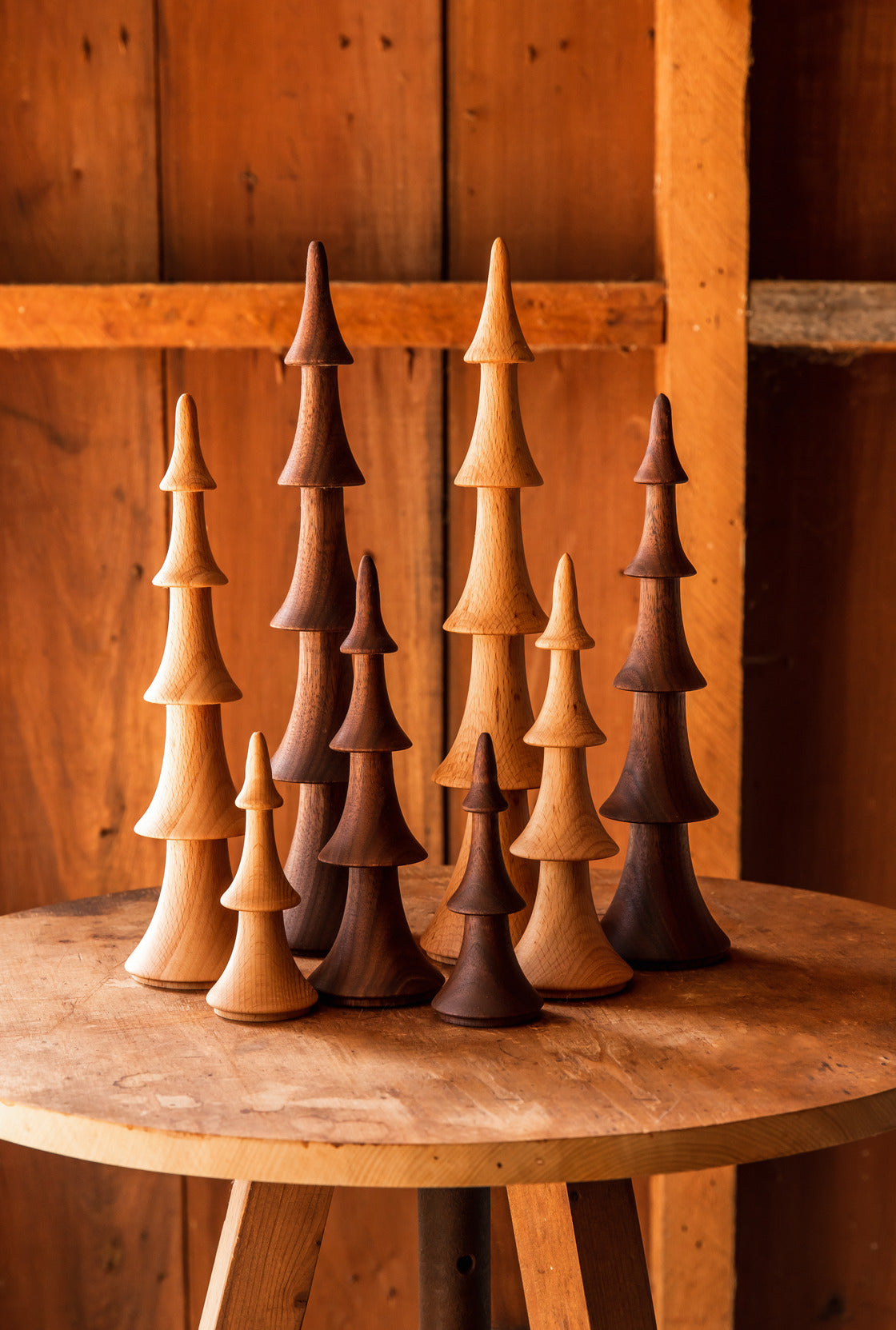 Crafted Brown Woodland Tree - Fir