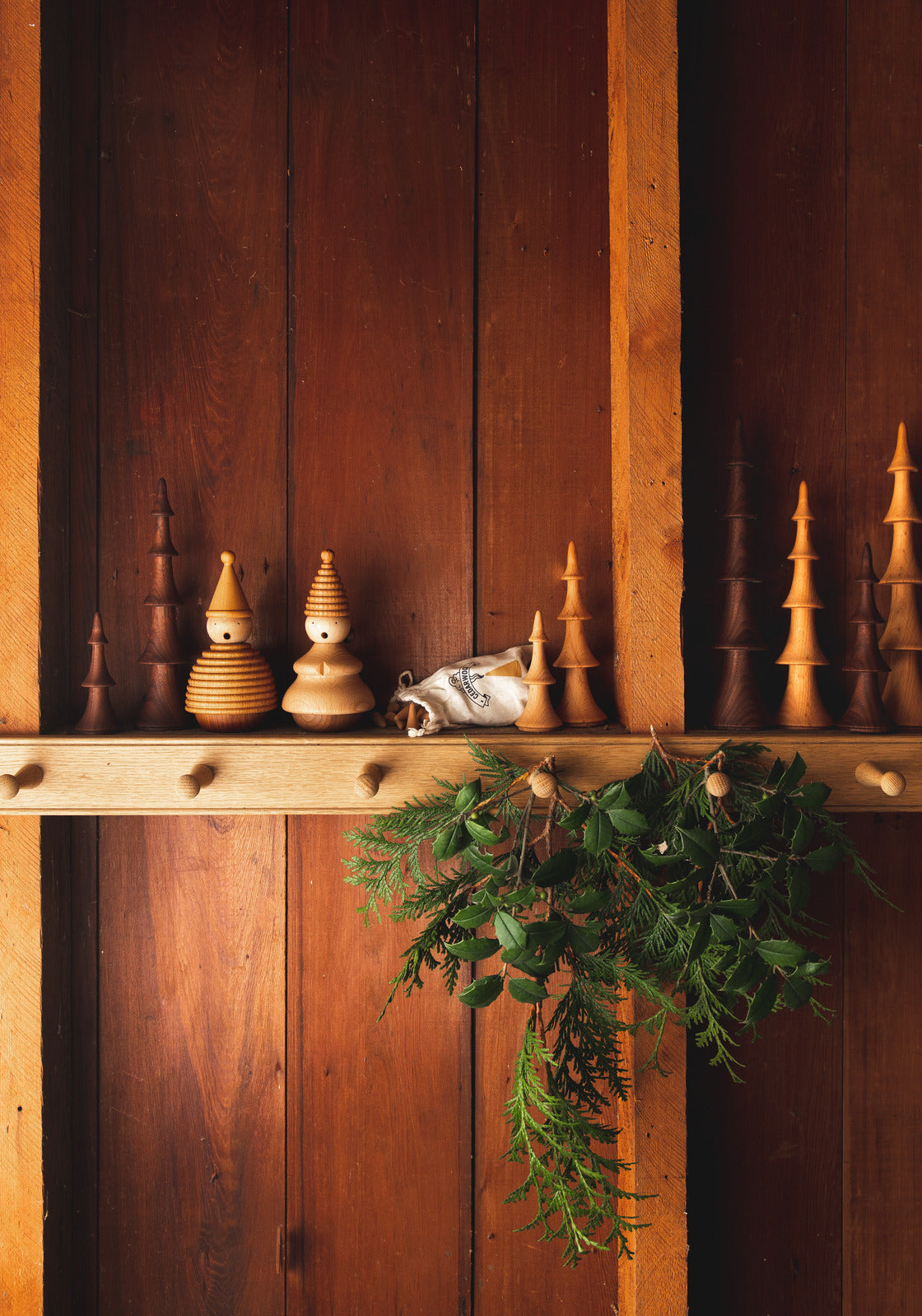 Crafted Brown Woodland Tree - Fir