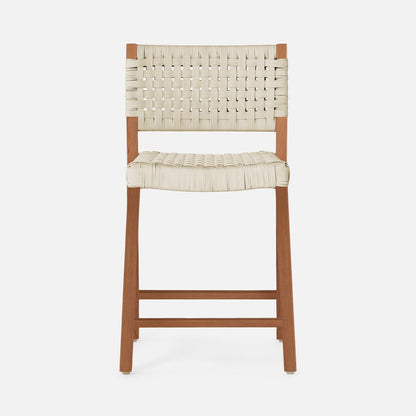 Sand Faux Wicker/Rustic Teak