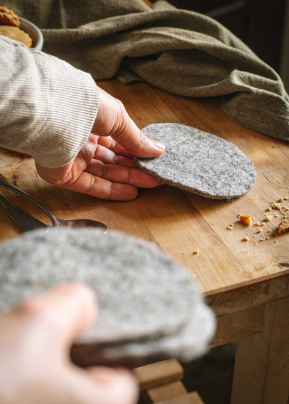 Artisan Felt Coasters - Set of 4