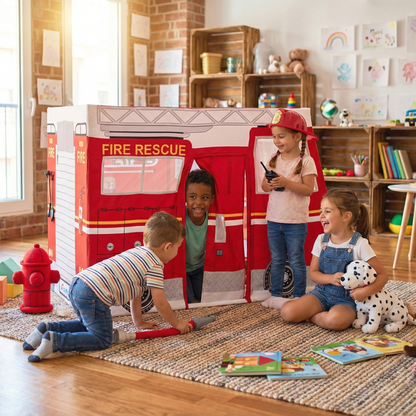 Fire Truck Play Tent