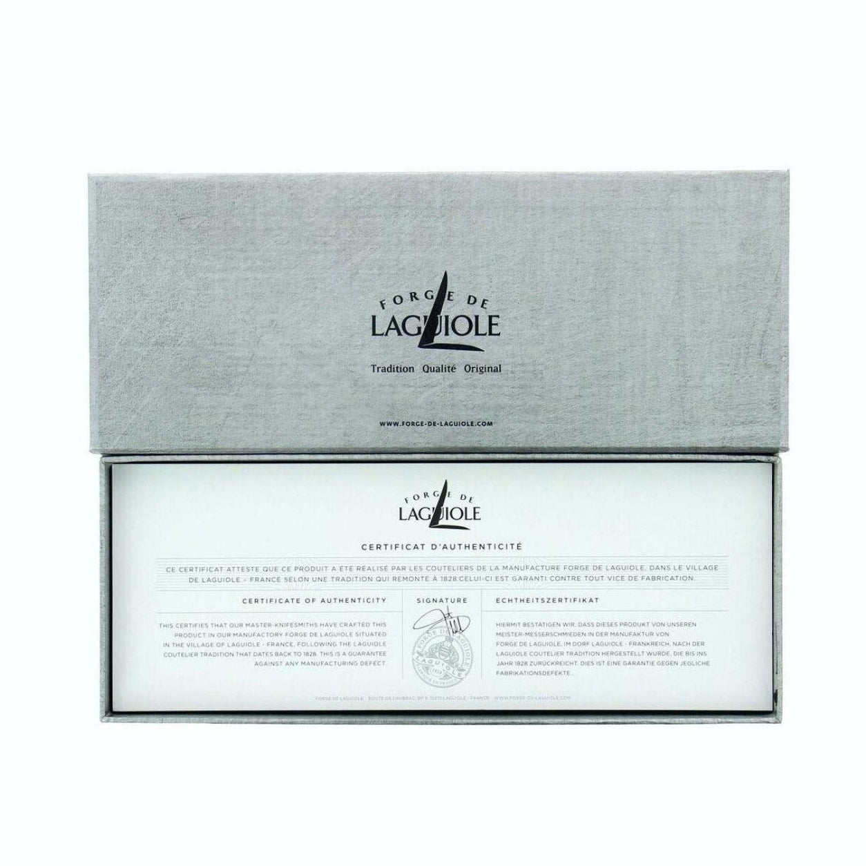 Forge de Laguiole Corkscrew Compressed Fabric - Black