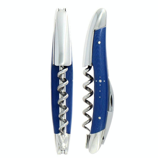 Forge de Laguiole Corkscrew Compressed Fabric - Blue