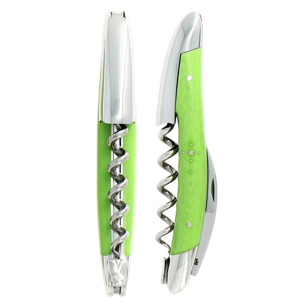 Forge de Laguiole Corkscrew Compressed Fabric - Green