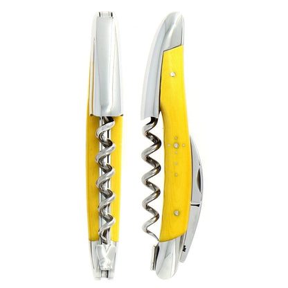 Forge de Laguiole Corkscrew Compressed Fabric - Yellow