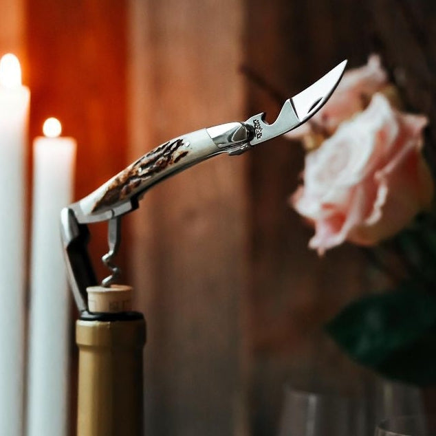Forge de Laguiole Corkscrew Elk Stag Handle