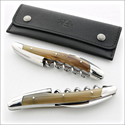 Forge de Laguiole Corkscrew Horn Tip Handle