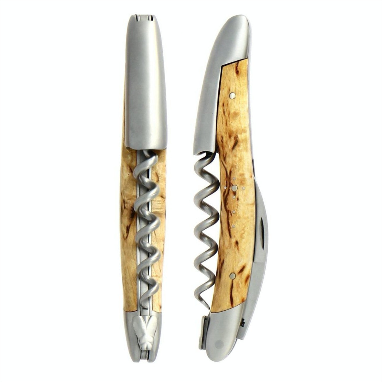 Forge de Laguiole Corkscrew Karelian Birch - Satin