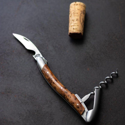 Forge de Laguiole Corkscrew Thuya Burl - Satin