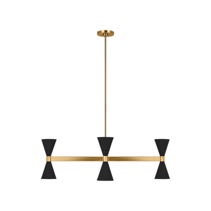 Albertine Linear Chandelier by AERIN