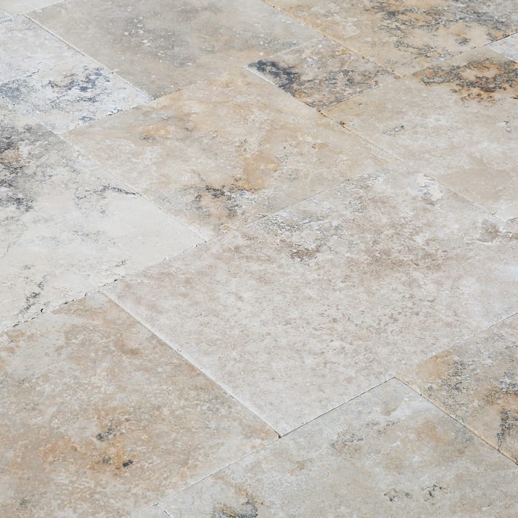 Golden Ink Antique Pattern Brushed, Chiseled, and Partially Filled - Livfloors Collection