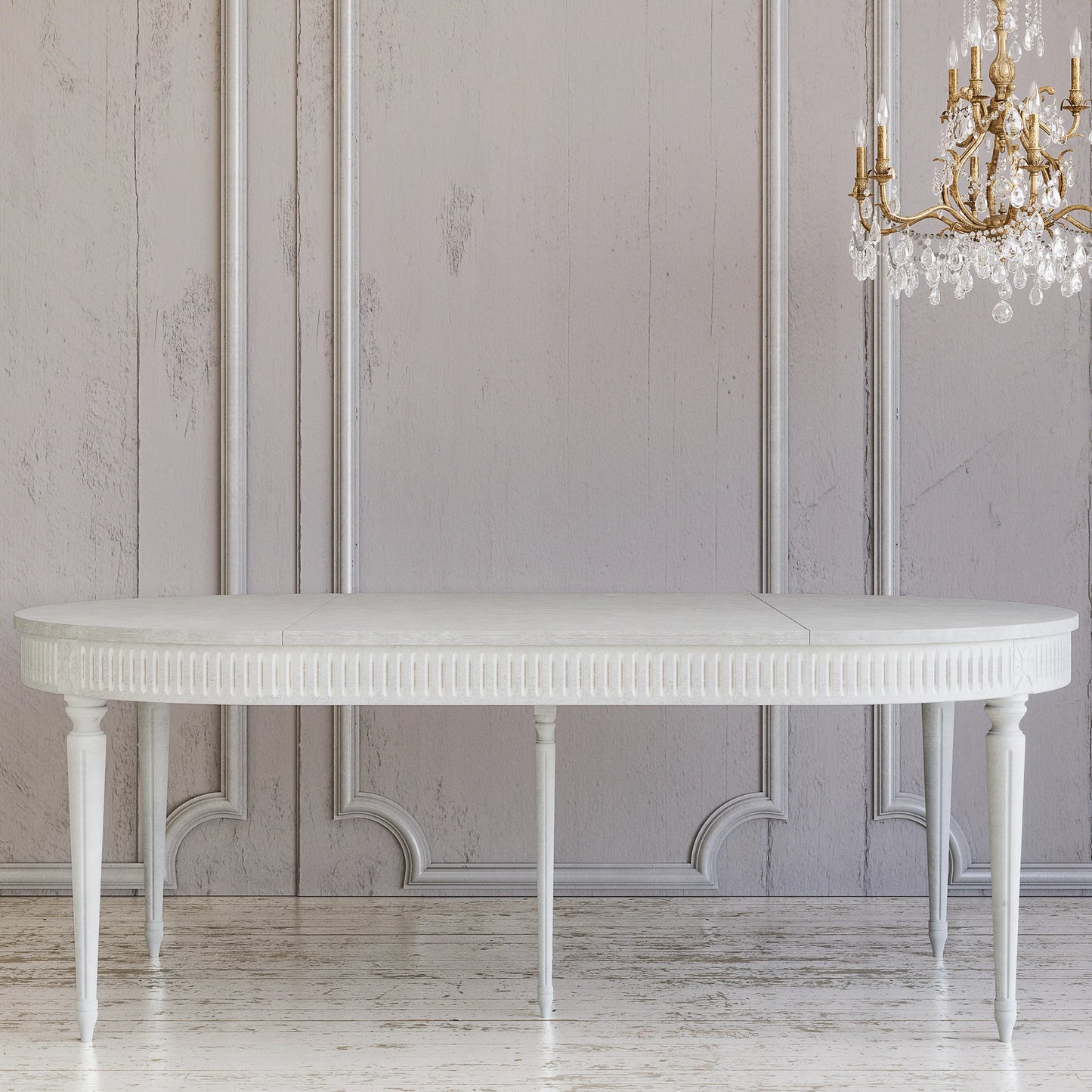 Gustavian Dining Table (Extendable)