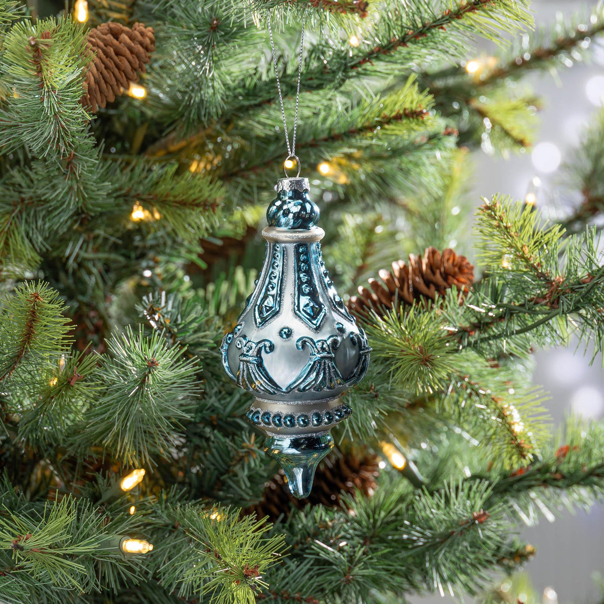 Finial Glass Ornament