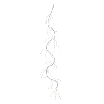 Lit 6' White Twinkling Garland
