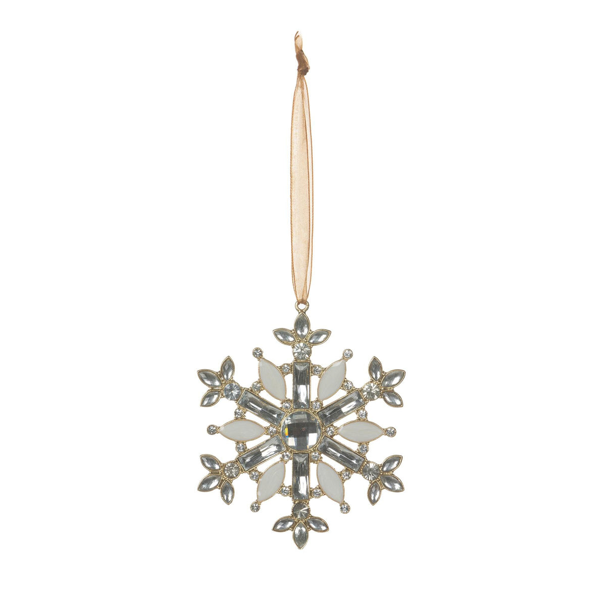 Jeweled Snowflake Ornament