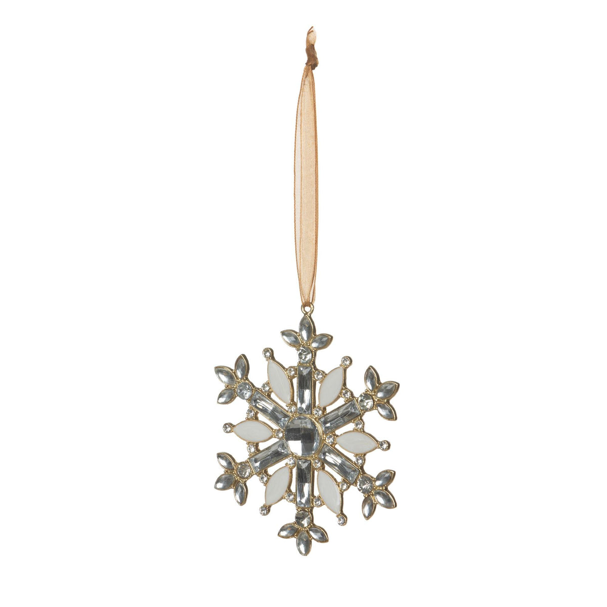 Jeweled Snowflake Ornament