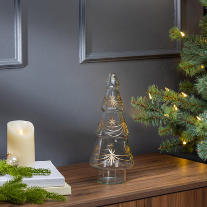Vintage Etched Tree, Small