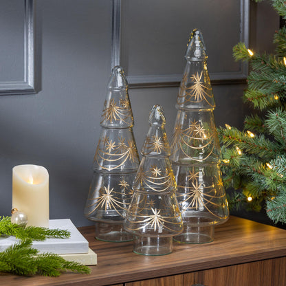 Vintage Etched Tree, Small