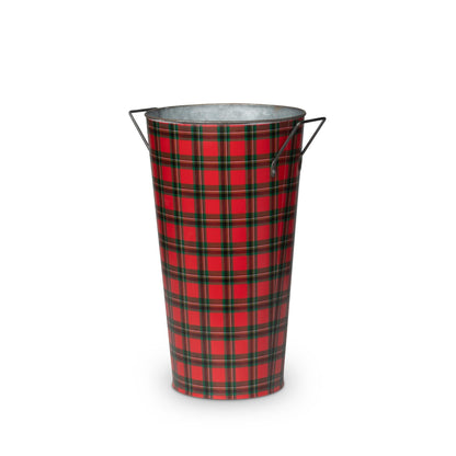 Heritage Holiday Flower Bucket, Set of 3