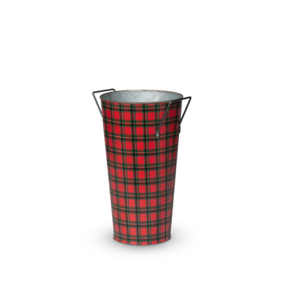 Heritage Holiday Flower Bucket, Set of 3