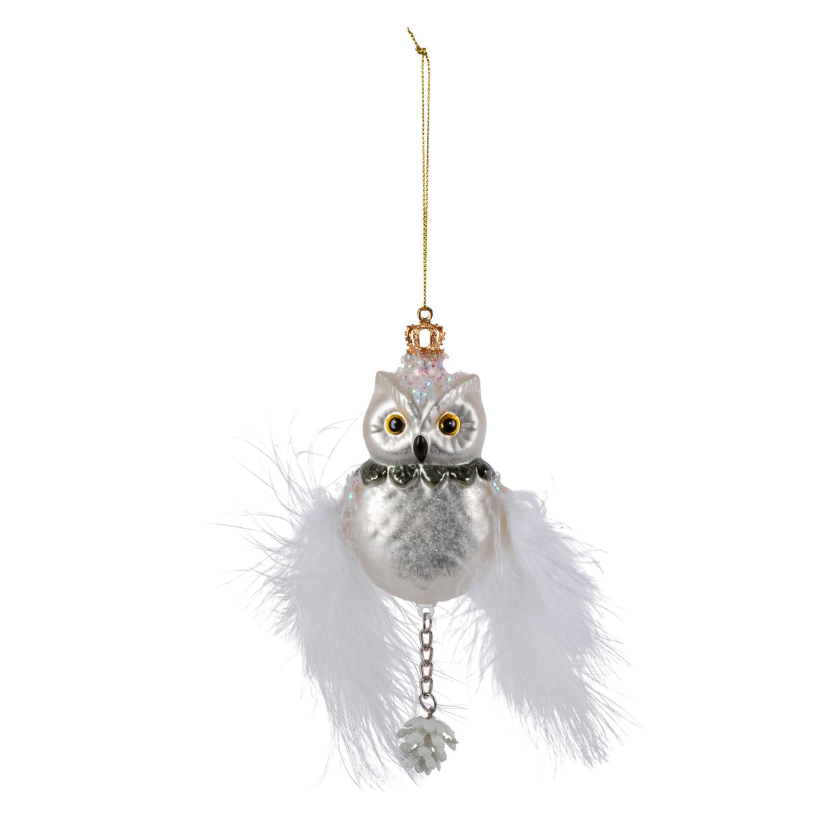 Snow Owl Ornament