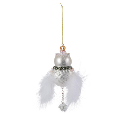 Snow Owl Ornament