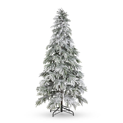 Flocked Down Swept Tree, 9'