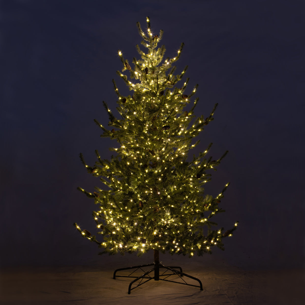 9' Iced Blue Spruce Tree with Micro Light