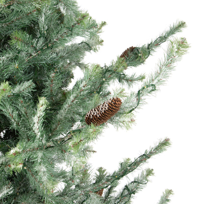9' Iced Blue Spruce Tree with Micro Light