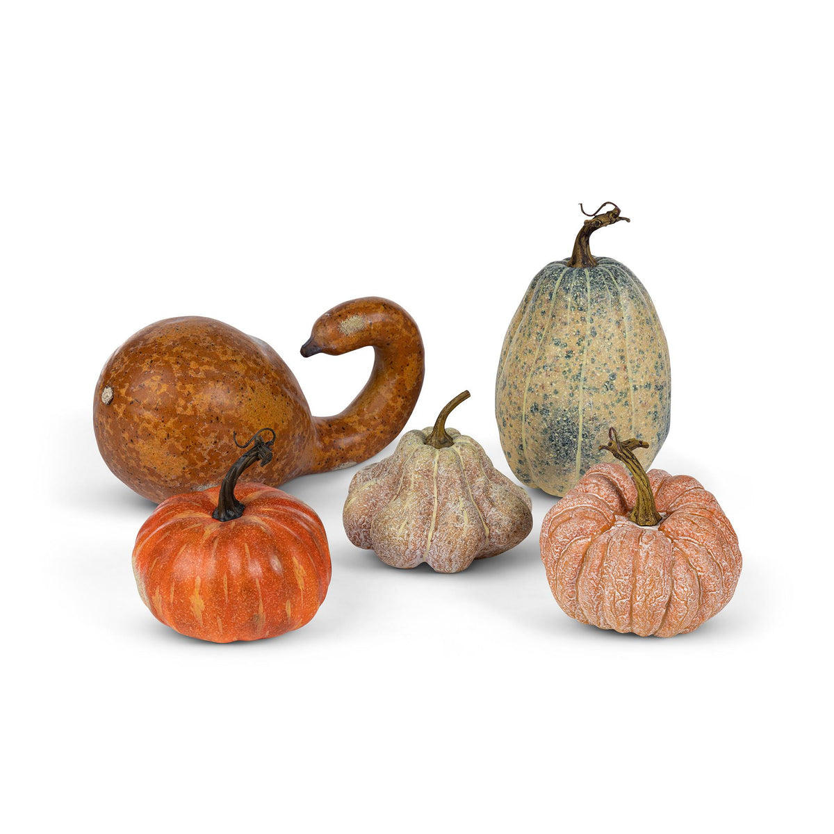 Heirloom Pumpkins, Set of 5