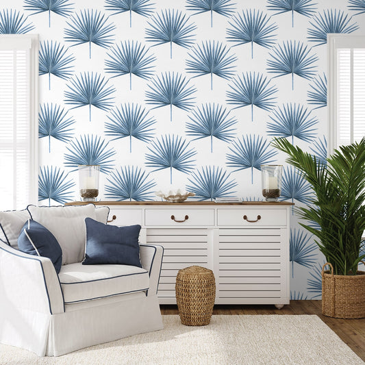 Pacific Palm Peel and Stick Removable Wallpaper