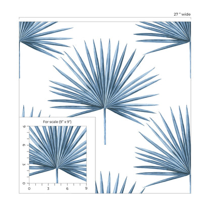 Pacific Palm Peel and Stick Removable Wallpaper