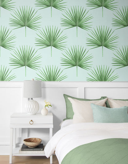 Pacific Palm Peel and Stick Removable Wallpaper