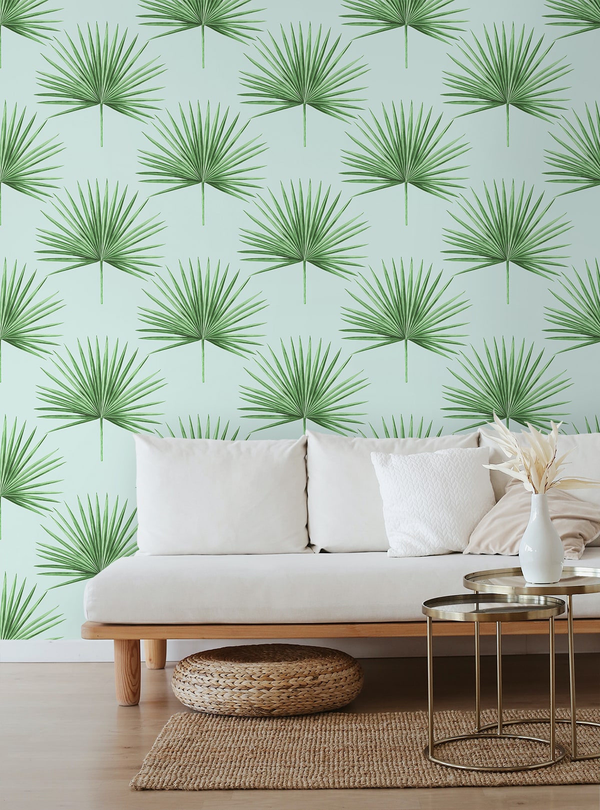 Pacific Palm Peel and Stick Removable Wallpaper