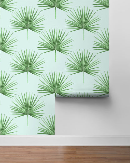 Pacific Palm Peel and Stick Removable Wallpaper