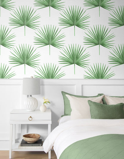 Pacific Palm Peel and Stick Removable Wallpaper