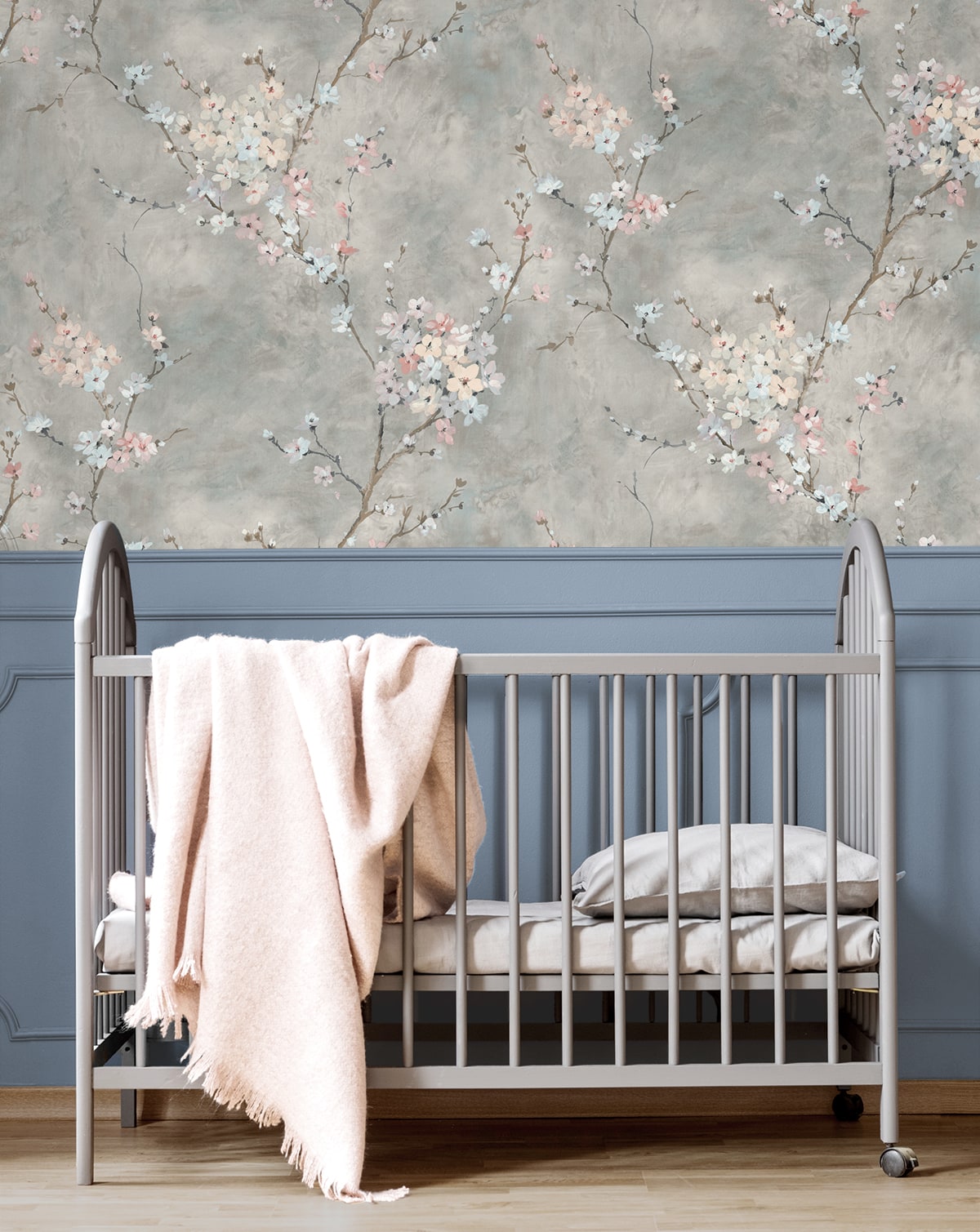 Floral Blossom Peel and Stick Removable Wallpaper