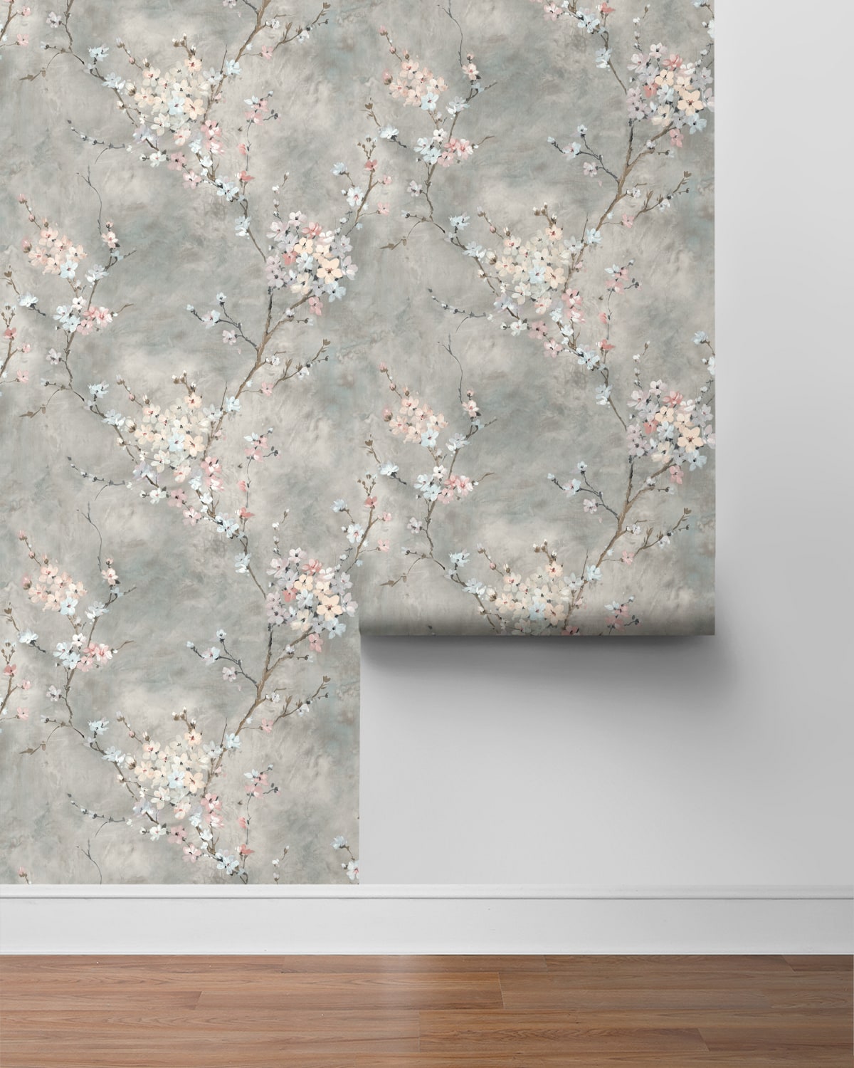 Floral Blossom Peel and Stick Removable Wallpaper