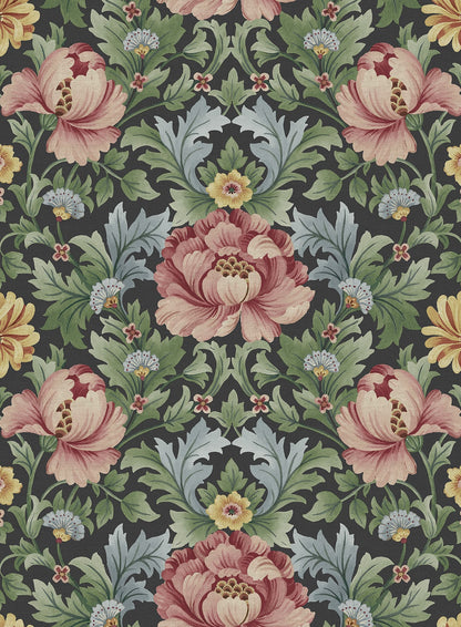 Vintage Floral Garden Peel and Stick Removable Wallpaper
