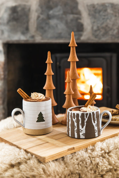 Crafted Brown Woodland Tree - Fir